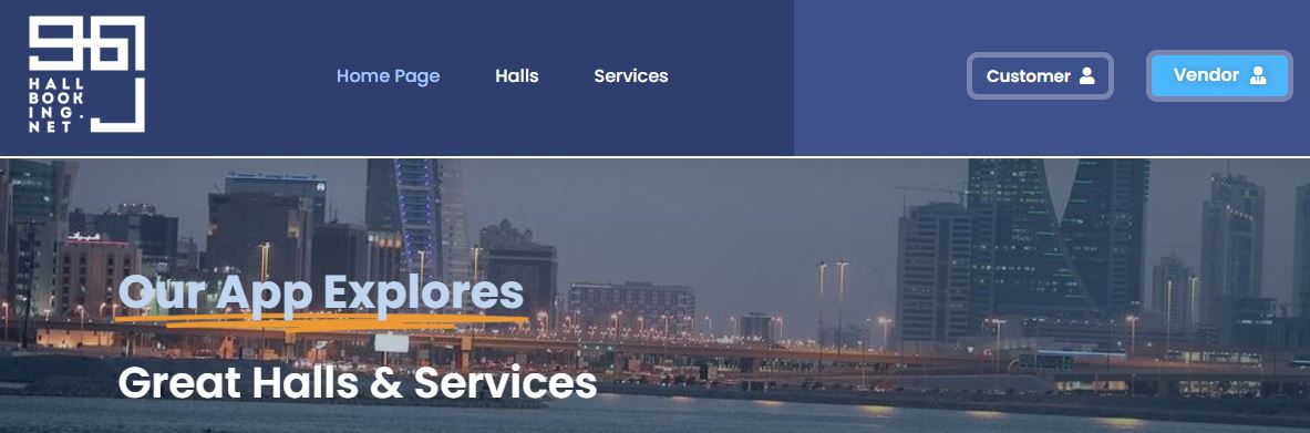 Hall Booking Platform